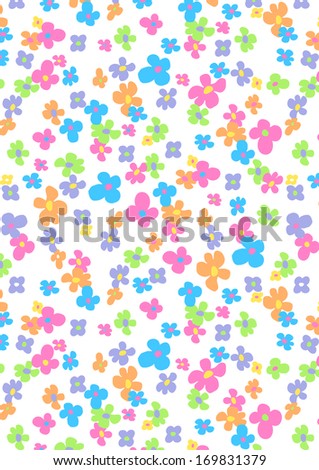 Pretty flowers pattern.