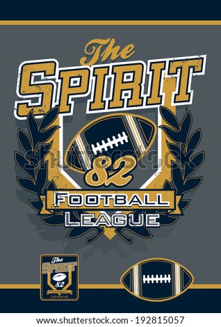 The spirit football sports league.