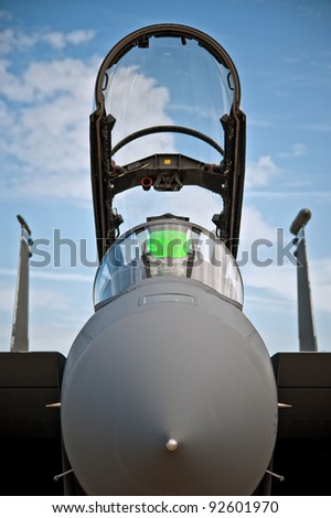 F-15 en face