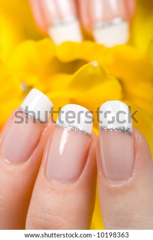     '' . . {   .. Stock-photo-young-woman-fingers-protecting-fresh-yellow-daffodils-10198363
