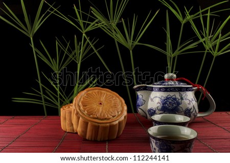 Moon Cake is the dessert for the Chinese Moon Festival