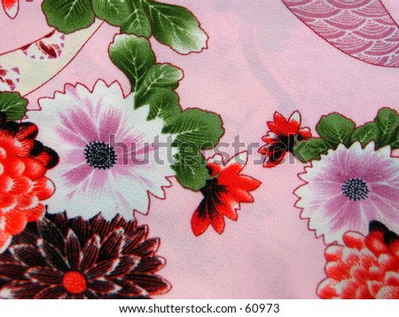 Oriental fabric