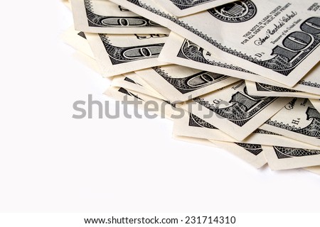 stack of dollars