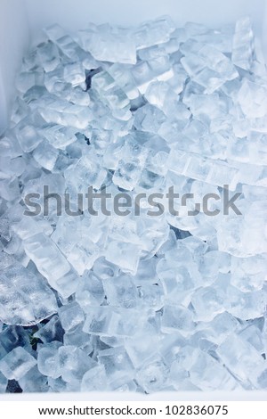 cooler with ice
