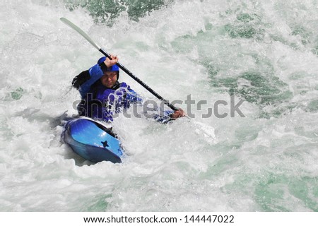 Kayaking, extreme, sport, water, fun, relax