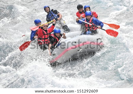 Rafting, Extreme And Fun Sport
