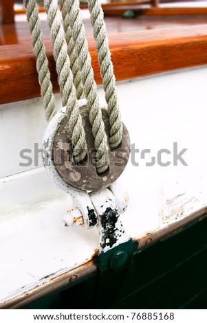 sailing rig