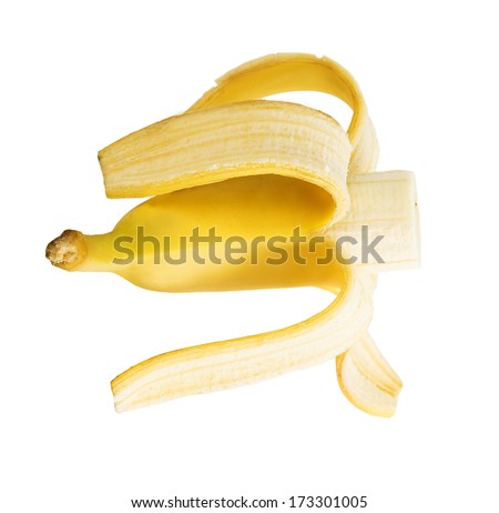 sliced Ã?Â¢??Ã?Â¢??banana isolated on white background