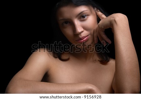 black girl naked