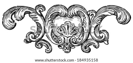 baroque architectural detail