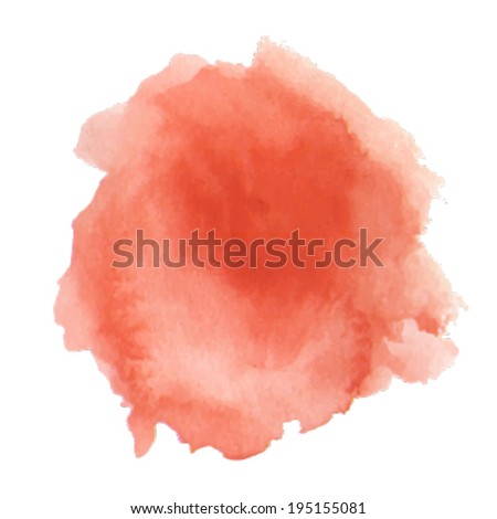 bright red watercolor splash on white background bright red watercolor splash on white background