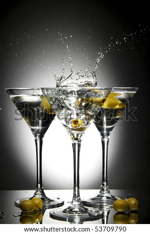Splash martini