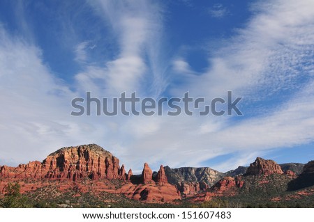 Sedona Arizona, Red Rock Secret Mountain Wilderness Area/ Sedona/The red rock capital of Arizona, with  rock formations, high peaks and open sky, one of the best family vacations spots of all times.
