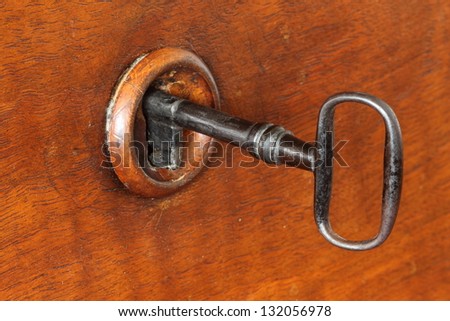 lock and key vintage