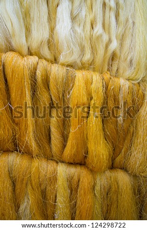 Silk in production period