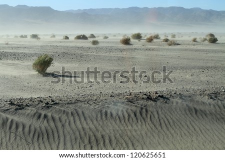Sand storm #2 Desert Sand Storm in Death Valley National Park, California