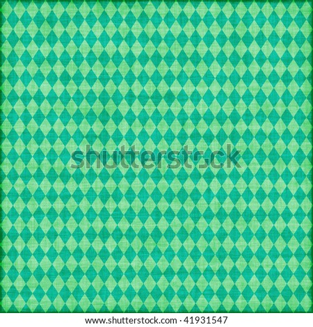 Green Diamond Background