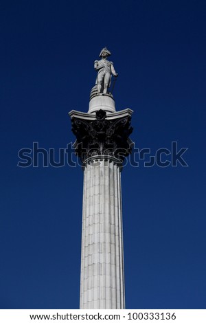 Nelson\'s Column in London\'s Trafalgar Square
