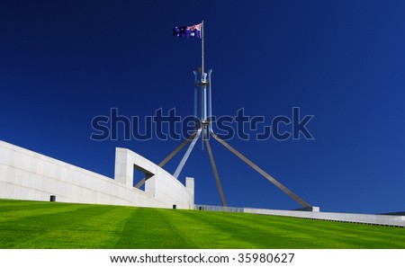 Australian Parliament House in Canberra