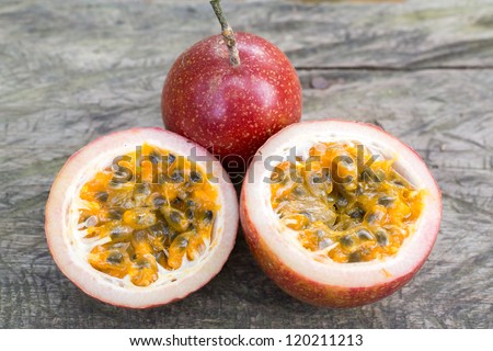 Passion fruits
