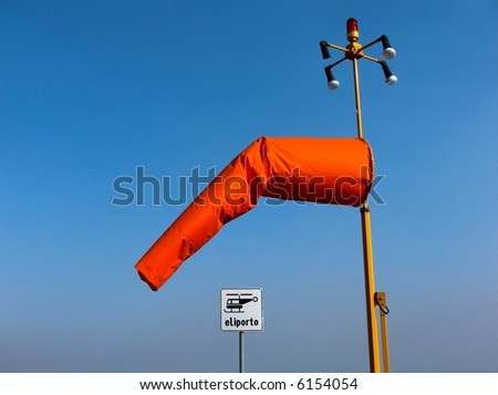 PAT BROWN.. See any differences! Stock-photo-wind-sock-and-signal-heliport-6154054