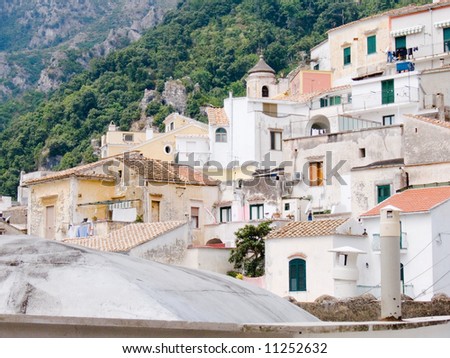 landscape for classics mediterranean houses of Albori Vietri