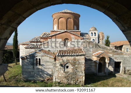 St. Mary church in monastery-museum of Apolonia, Albania