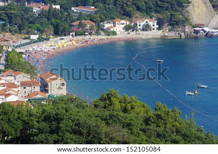 Petrovac is a popular summer beach resort, its visitors coming predominantly from Montenegro and Serbia