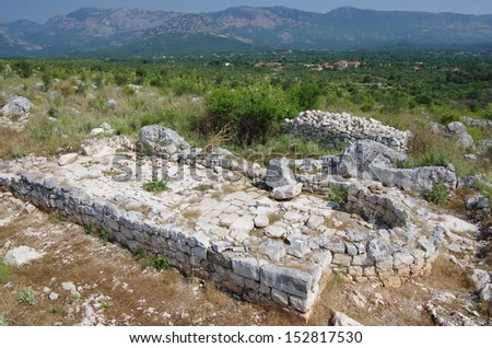 ruins of Sas Stari Grad, Montenegro