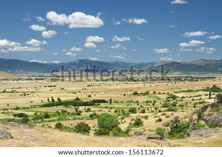 hinterland Of Central Republic of Macedonia at the slope of Zlato Mount (Treskavec monastery)