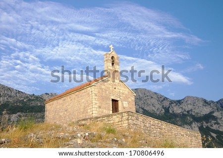 Saint Sava Church in Montenegro