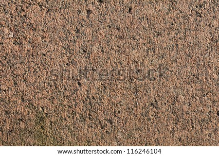 high detailed red granite texture close up