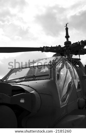 Army apache helicopter