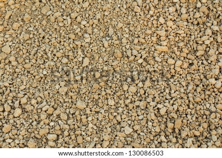 Wonderful gravel texture in this image.