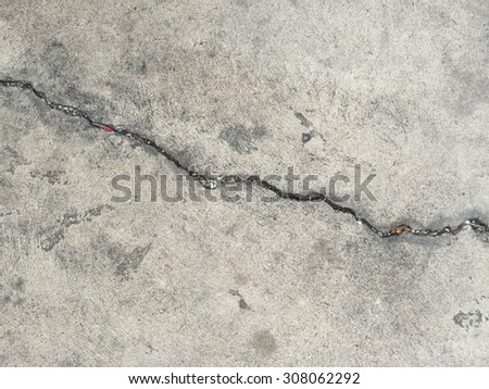 Crack concrete texture