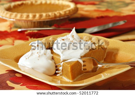 stock-photo-freshly-baked-pumpkin-pie-wi