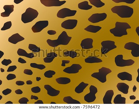 Wild cheetah spotted pattern