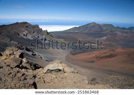 Haleakala is a dormant volcano sacred to the Maui islanders of the Hawaiian Islands.