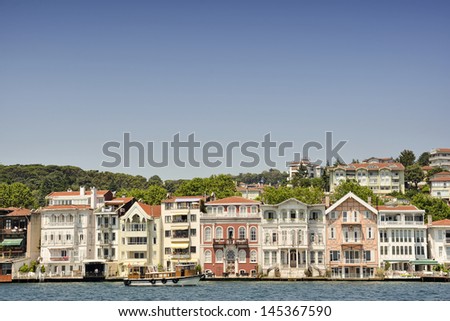 Waterside Residences In Bosphorus, Istanbul, Turkey