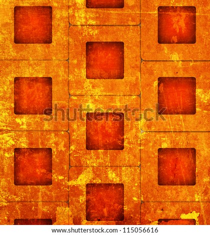 abstract grunge background with squares