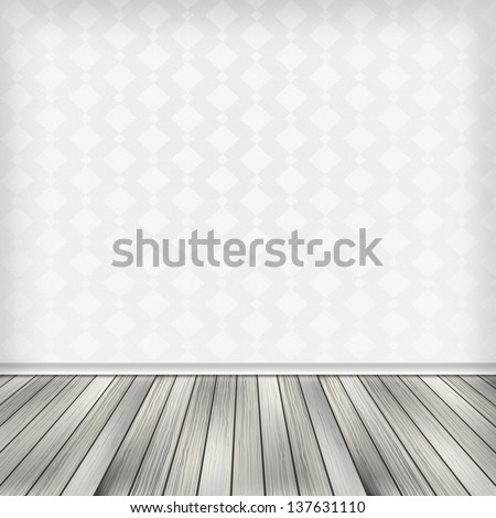 White, grey empty room, interior with wallpaper. High resolution texture background.