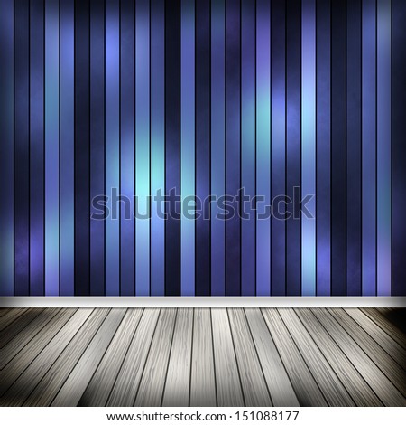 Striped empty room, interior with wallpaper. High resolution texture background.