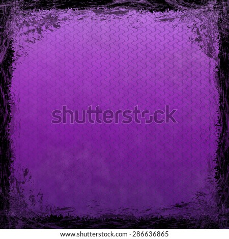 Pink, violet, purple grunge background. Old abstract vintage texture with frame and border.