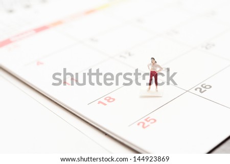 Calendar and women