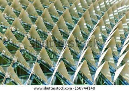 rooftop triangular pattern