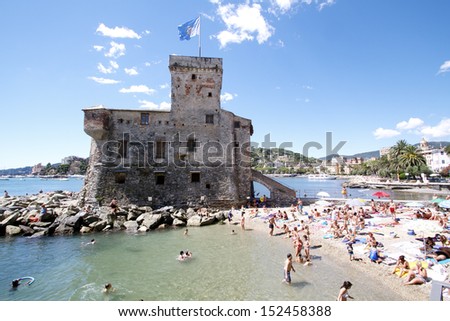 Old Castle by the Beach