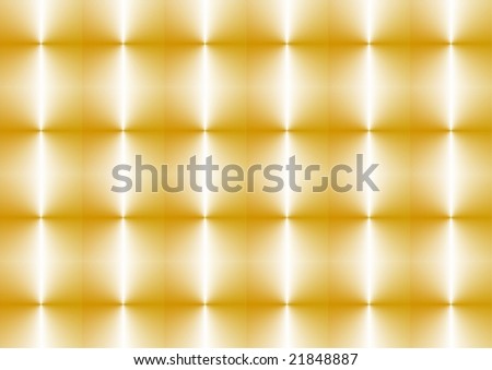 Decorative geometric gold and white background