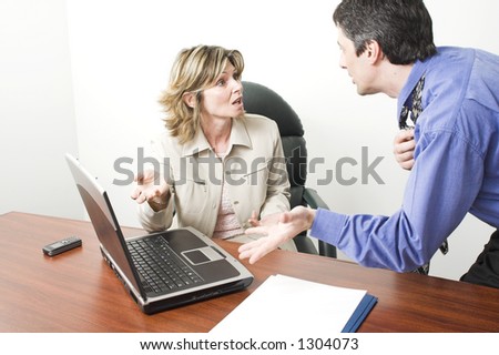business people talking. stock photo : usiness people