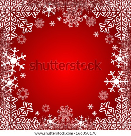 Xmas Background or winter seasonal Background, where you can place your information. Raster version.
