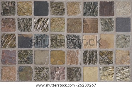 Slate Stone Tile Texture Background